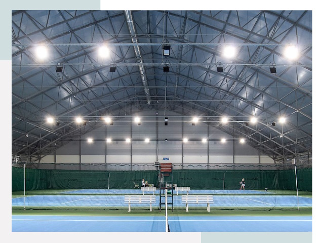 Строительство теннисных кортов в Анапа от 623 руб.