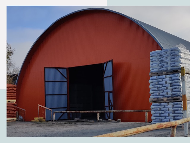 Полукруглые ангары по цене от 623 руб. в Анапа