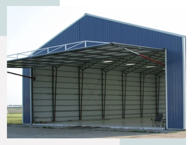 Прямо стенные ангары в Анапе