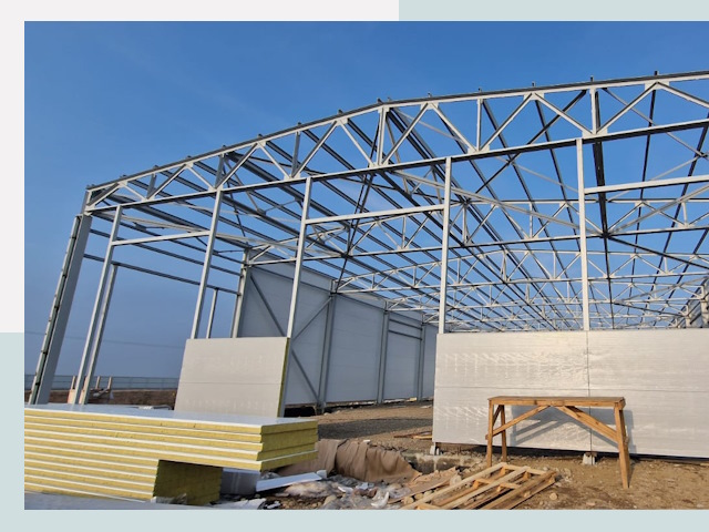 Утепленные ангары в Анапа от 623 руб. за м²