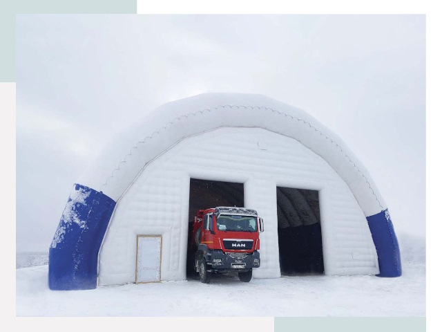 Мобильные ангары в Анапе