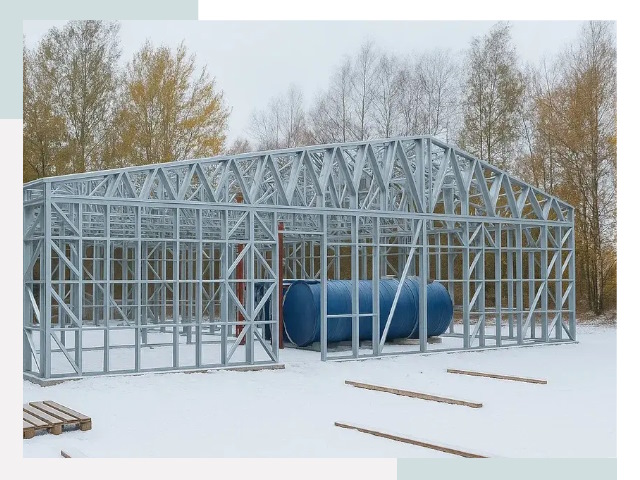 Металлические ангары в Анапе