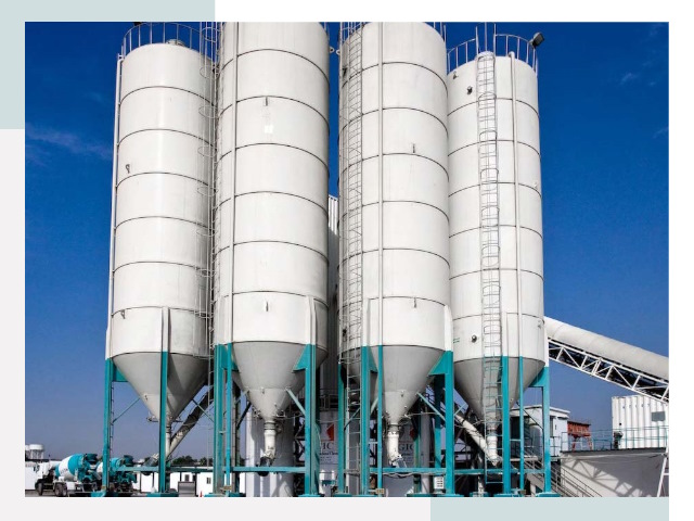 Строительство цементных силосов в Анапе