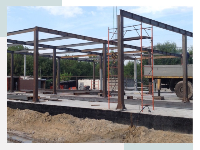 Фундамент для ангаров в Анапе