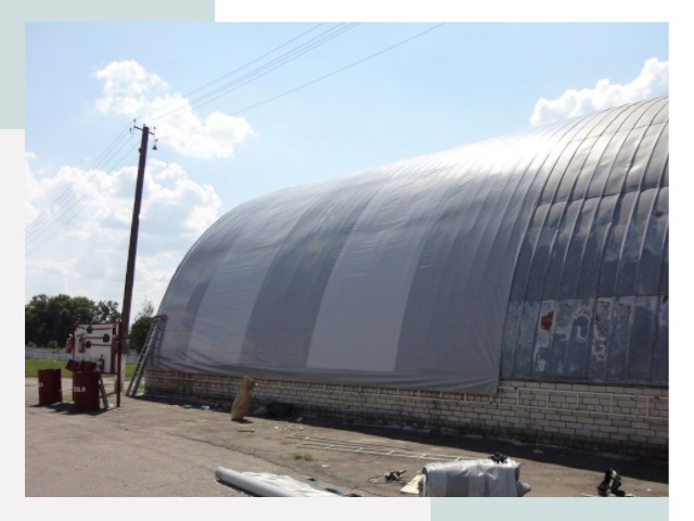 Ремонт ангаров в Анапе