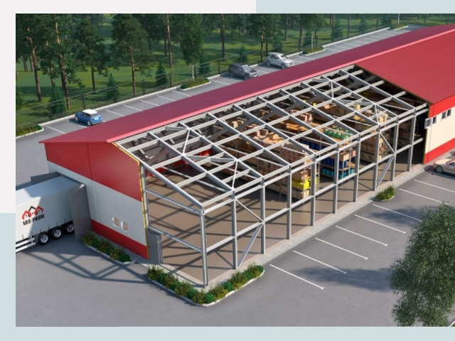 Проектирование ангаров в Анапе от 623 руб.